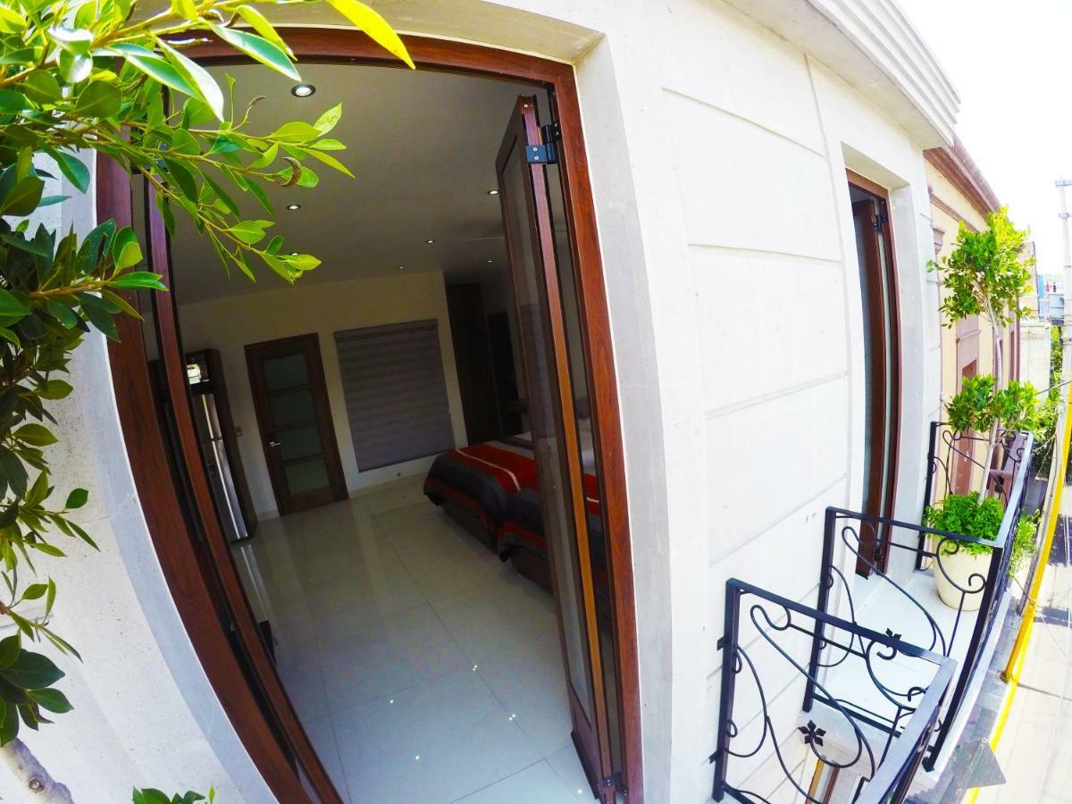 En El Centro 3 Hermoso Loft Familiar Ac Wifi 300 Mbps Aguascalientes Kültér fotó